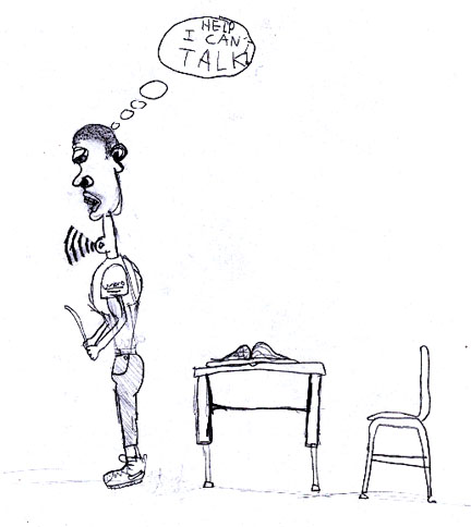 picture of stuttering