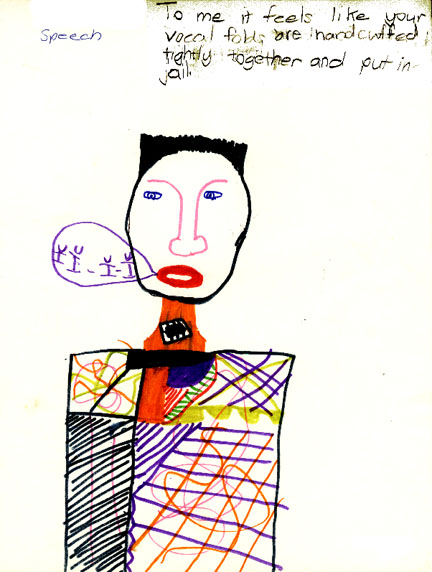 picture of stuttering