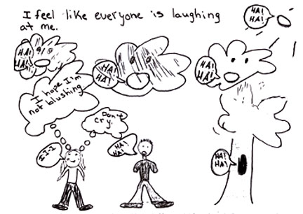 picture of stuttering