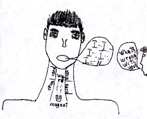 picture of stuttering