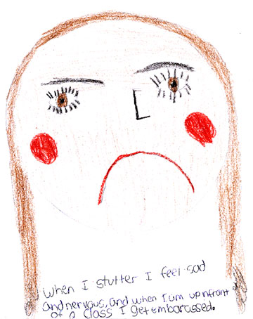picture of stuttering