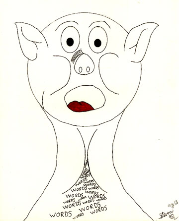 picture of stuttering